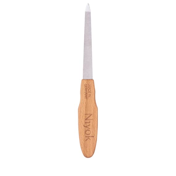 Sapphire Nail File with Wooden Handle