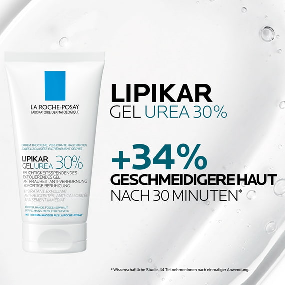 Feuchtigkeitsspendendes Exfolierendes Gel Urea 30%