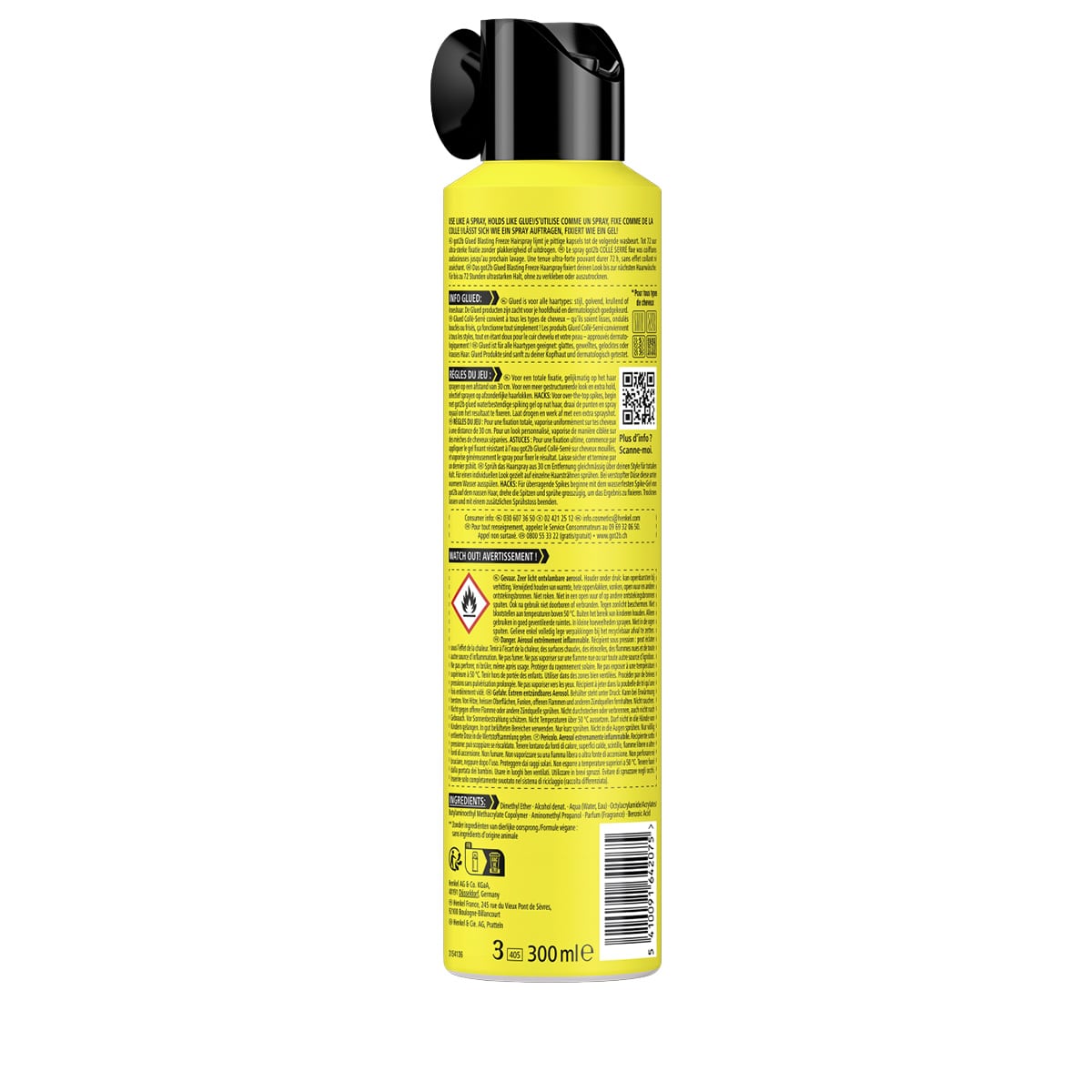 Glued Hair Spray