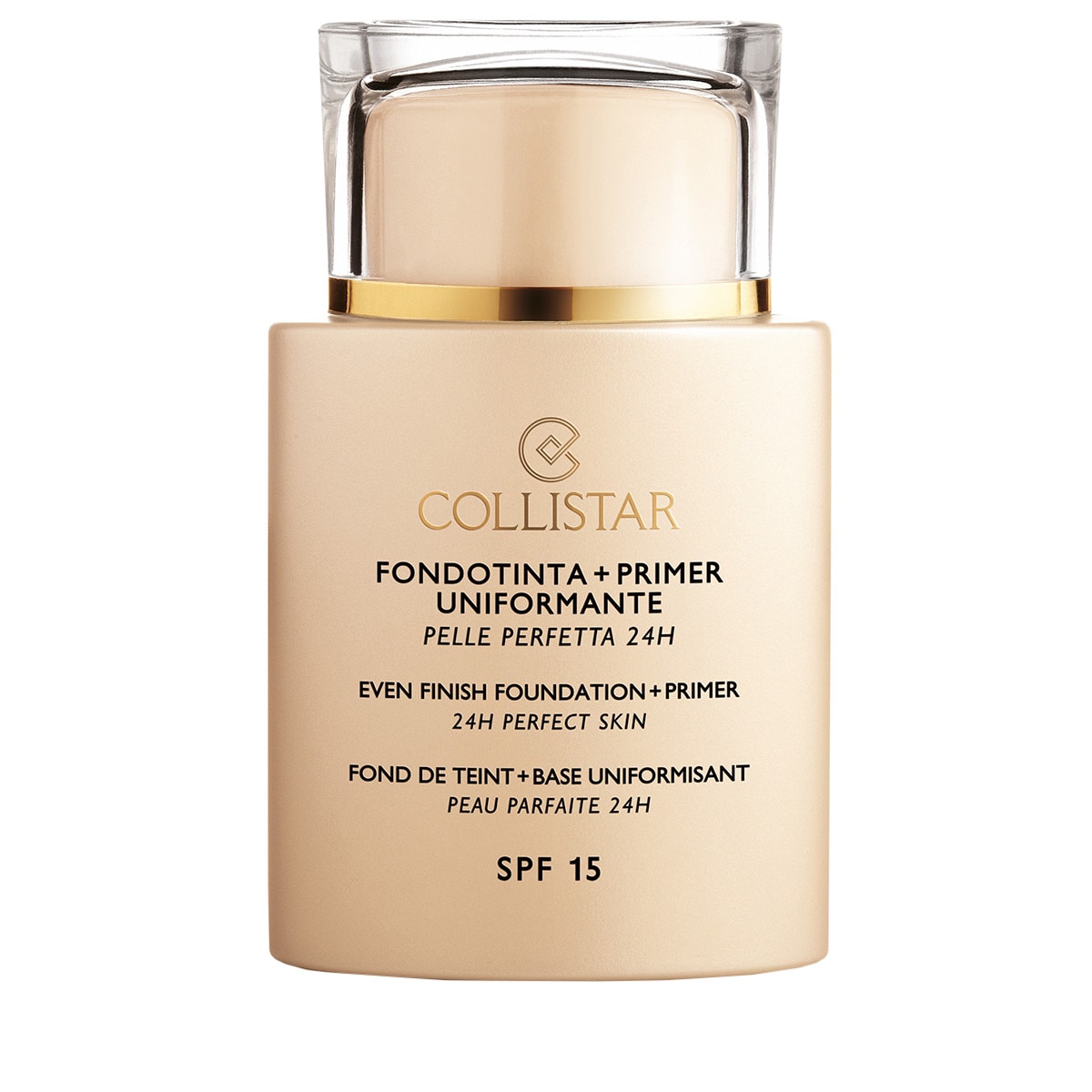 Collistar - Even Finish Foundation & Primer 24h - Even Finish Foundation & Primer 24h - 3 sand - 30 ml
