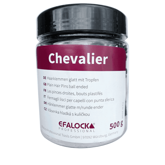 Chevalier Haarklemmen 7 cm Schwarz