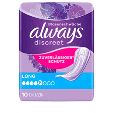 Assorbenti Igienici Incontinenza Long - 10 Pz.