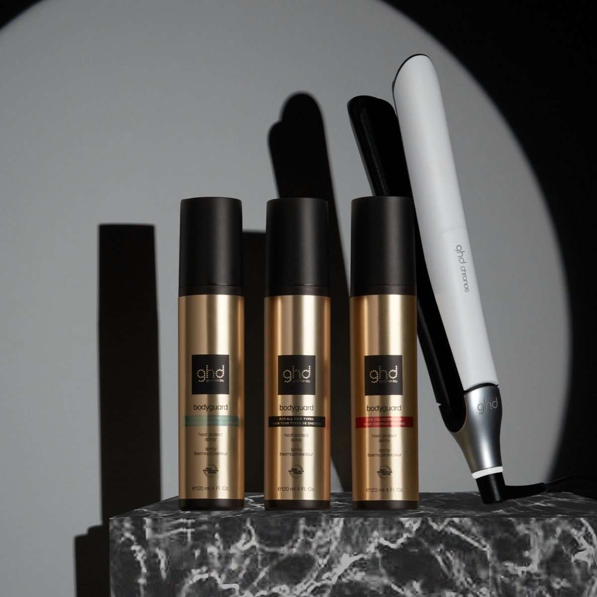 Bodyguard - Heat protect spray for coloured hair