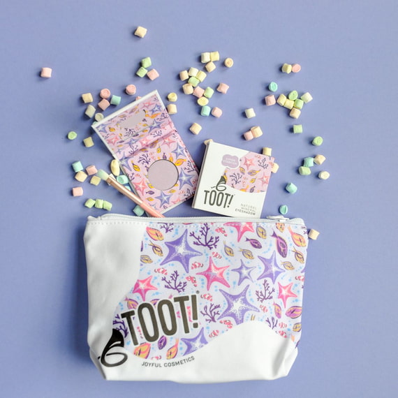 Makeup Bag - Starfish