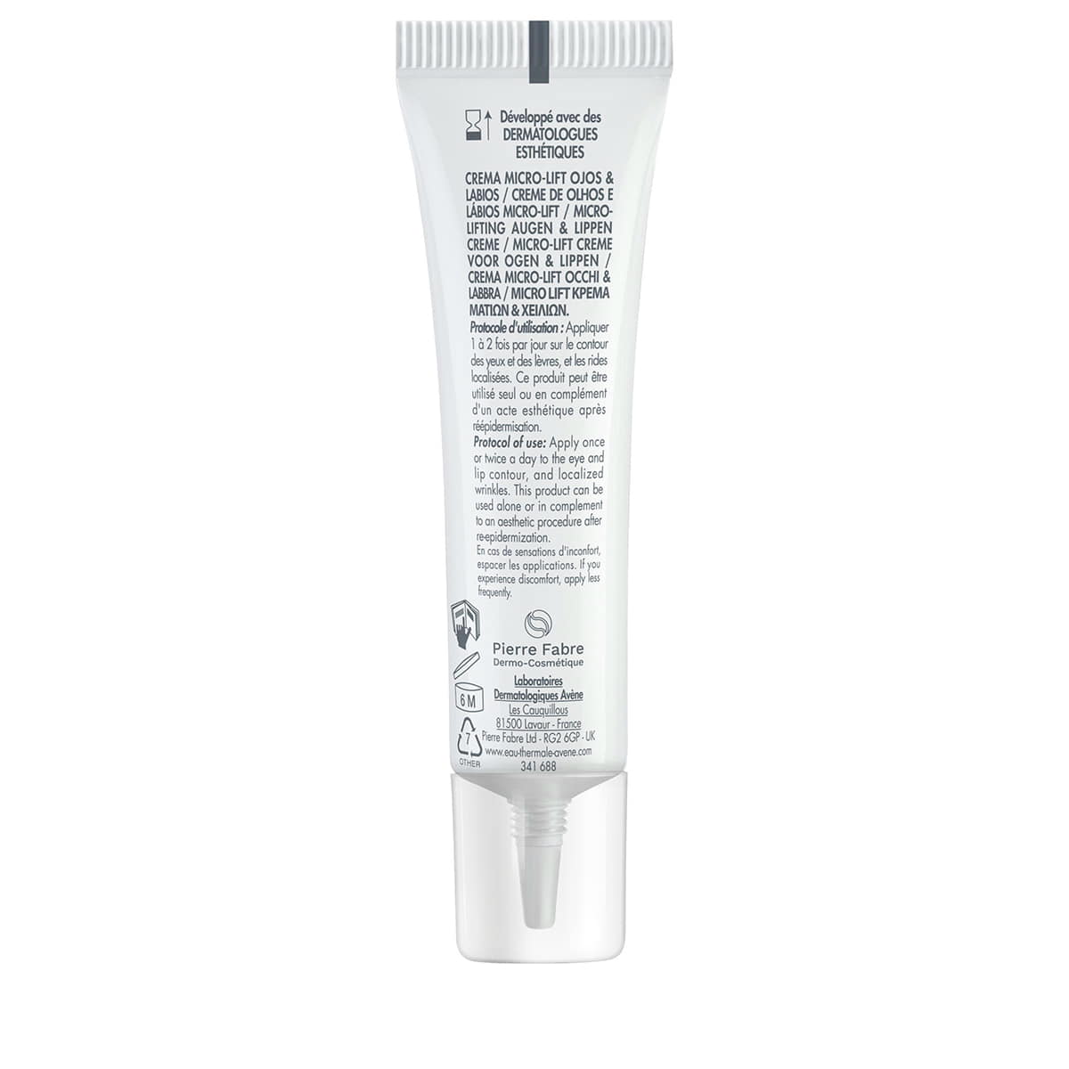 Micro-Creme für Augen und Lippen