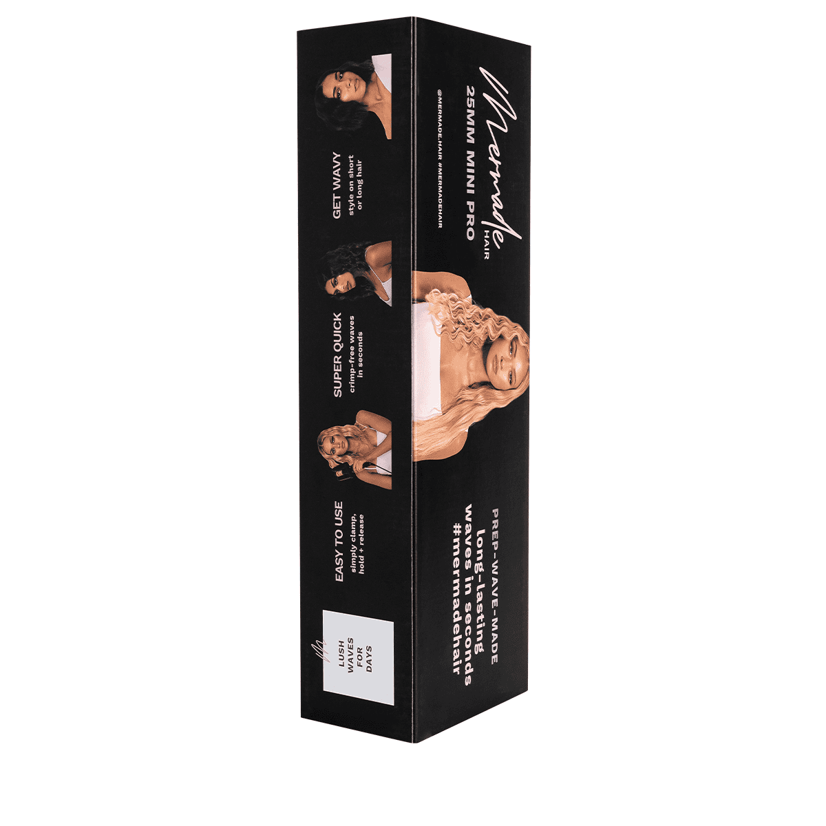 Mini Waver 25 mm Black