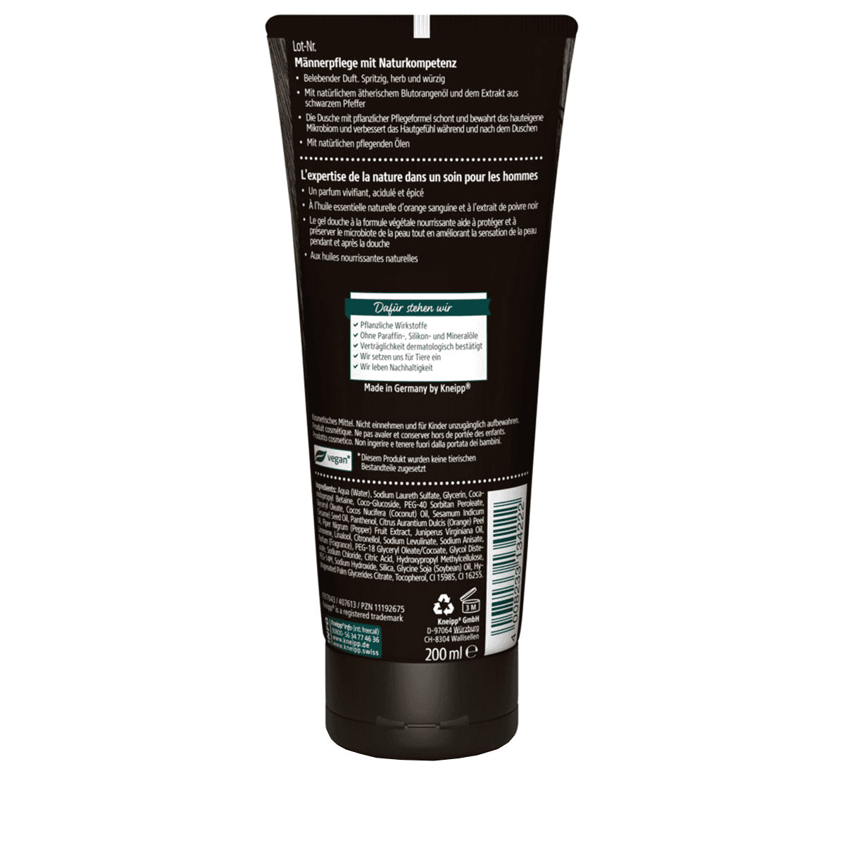 2 en 1 Shampooing-Douche Réservé aux Hommes 2.0