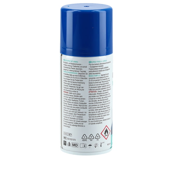 Spray ghiaccio con arnica