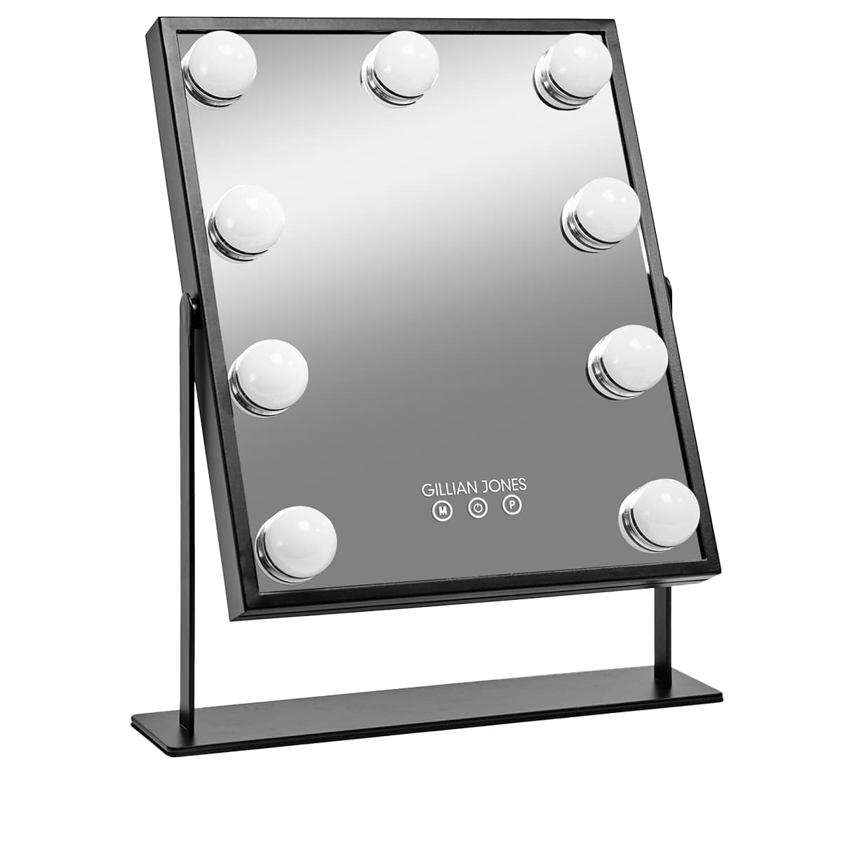 Miroir de maquillage avec 9 lumières LED puissantes