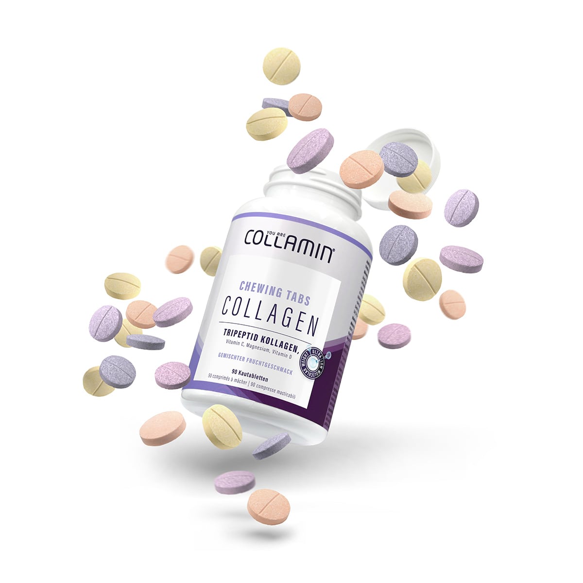 Compresse Masticabili di Collagene Tripeptidico