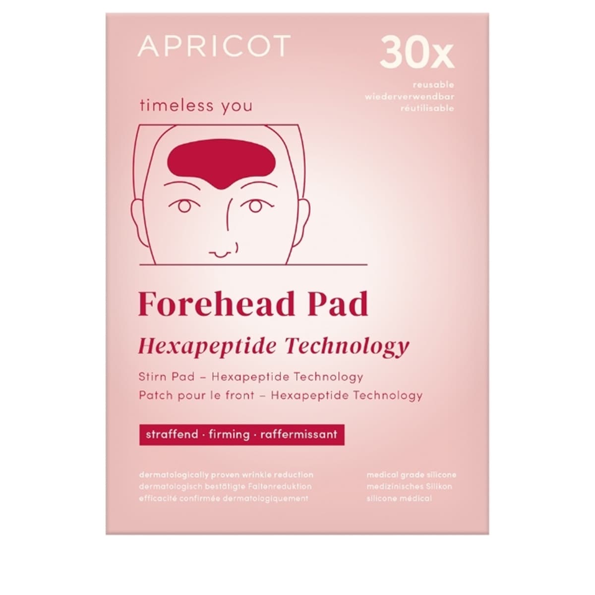 Reusable Forehead Pad Hexapeptide Technology