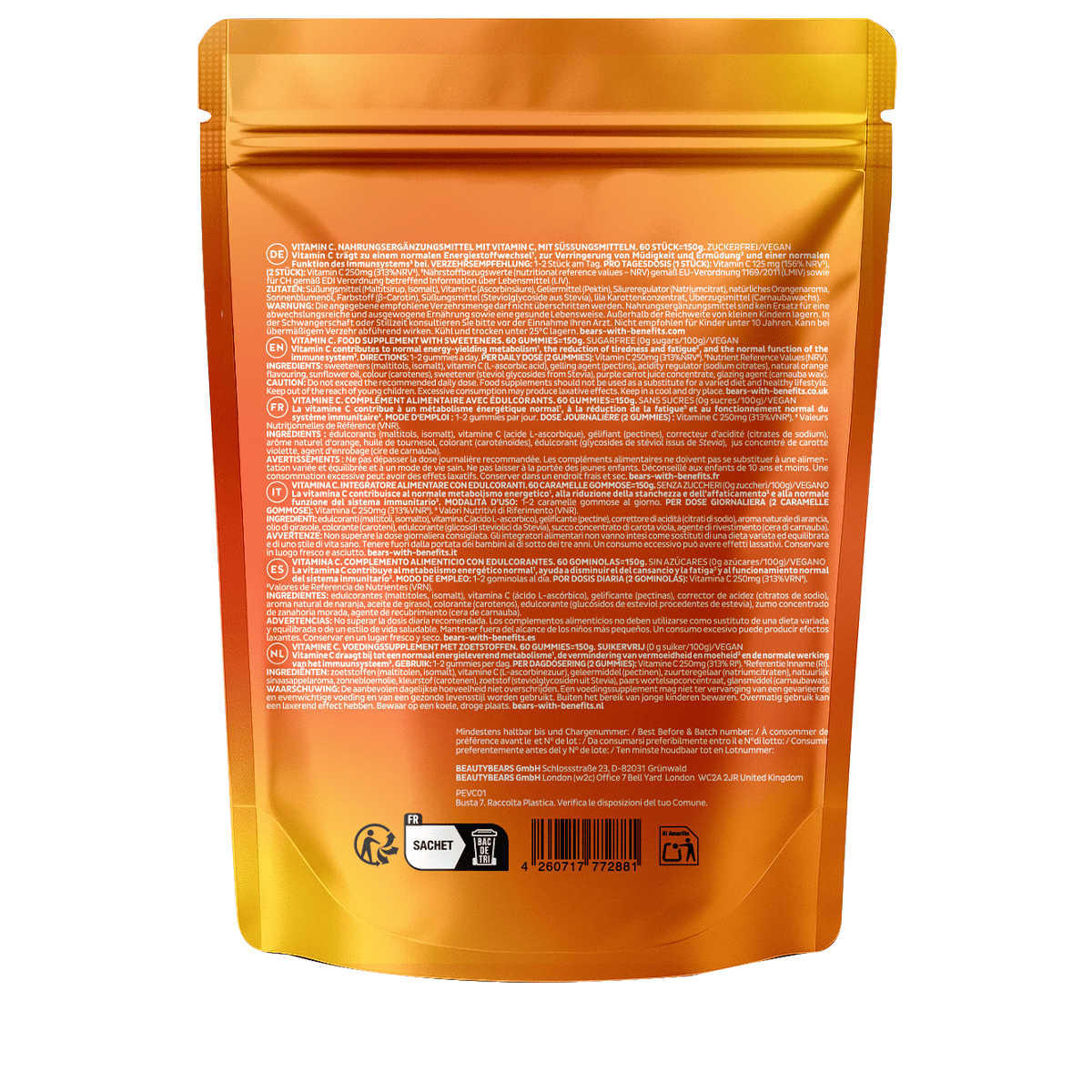 Essentials Vitamin C - 60 pz