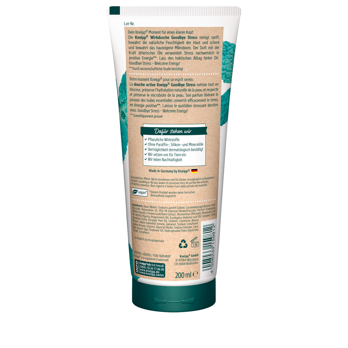 Douche Active Goodbye Stress