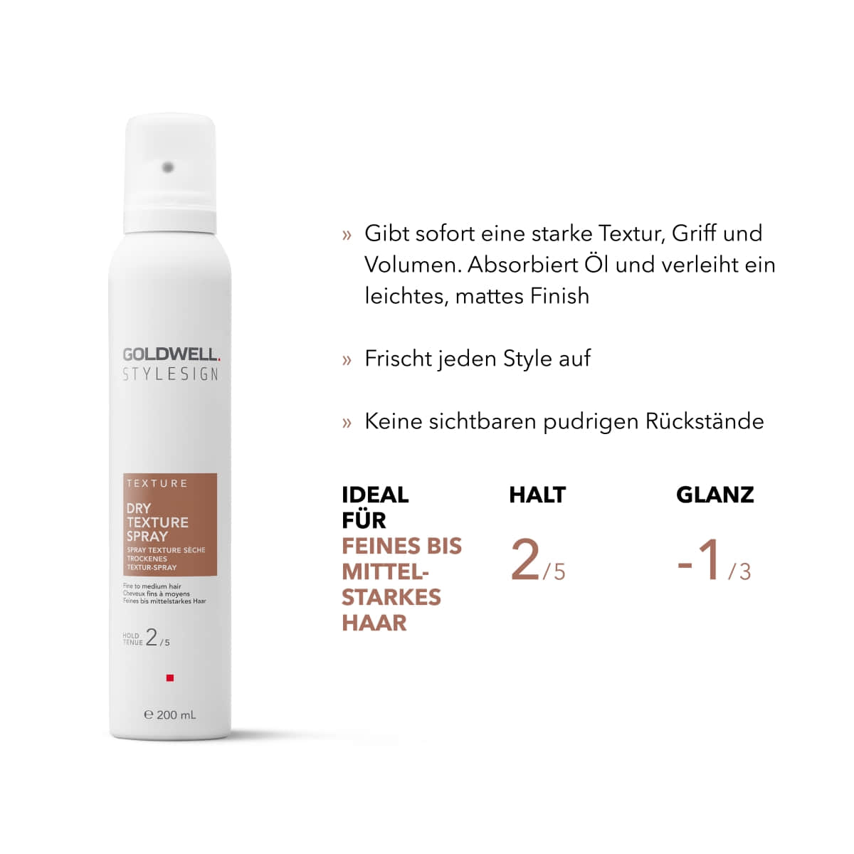 Texture Trockenes- Textur Spray