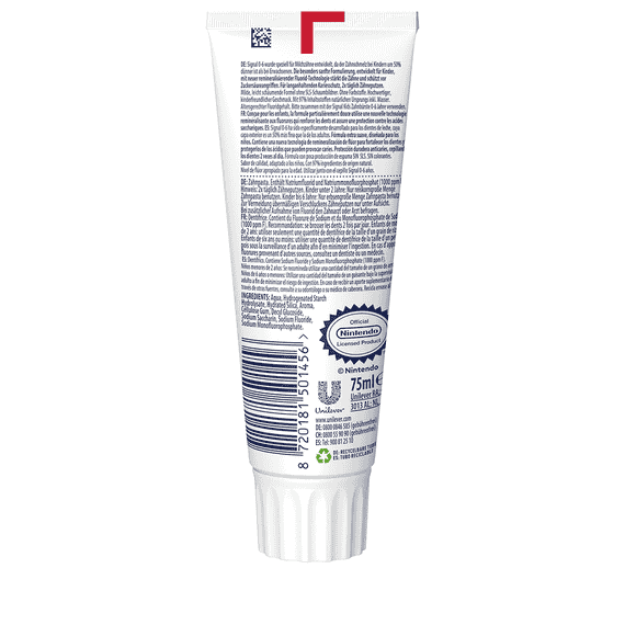 Kids Toothpaste 0–6 Years