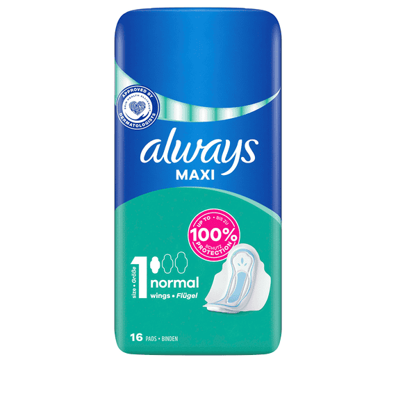 Sanitary Towels Normal with Wings - 16 Pcs.