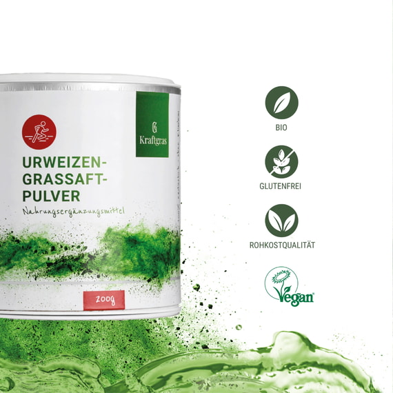 Bio Urweizengras Saftpulver Kamut Khorasan