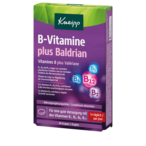 Valerian 1000 plus B Vitamins – 40 Tablets