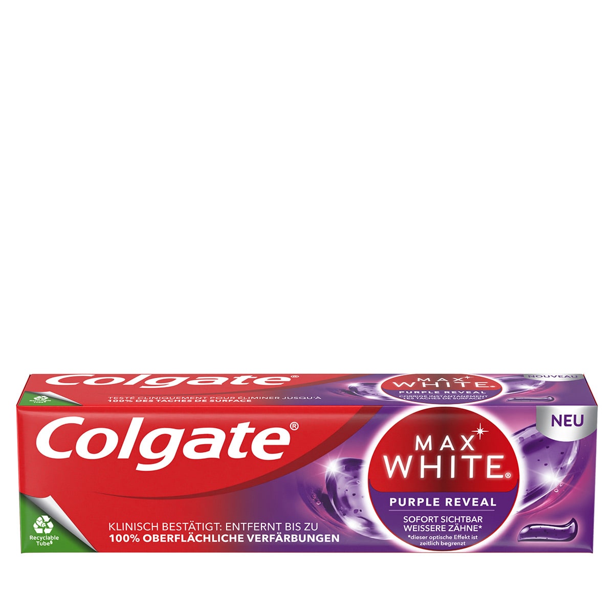 Max White Purple Reveal Zahnpasta