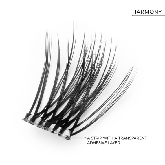 Diy Eyelash Extensions Stick & Go Pre-Glued Lashes Harmony