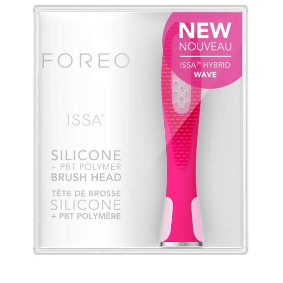 ISSA Hybrid Wave Brush Head Fuchsia