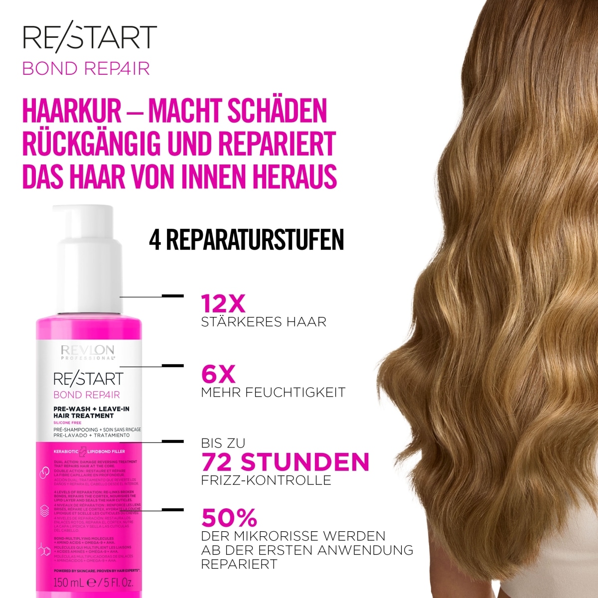 Bond Repair Pre-Wash + Leave-in Hair Treatment