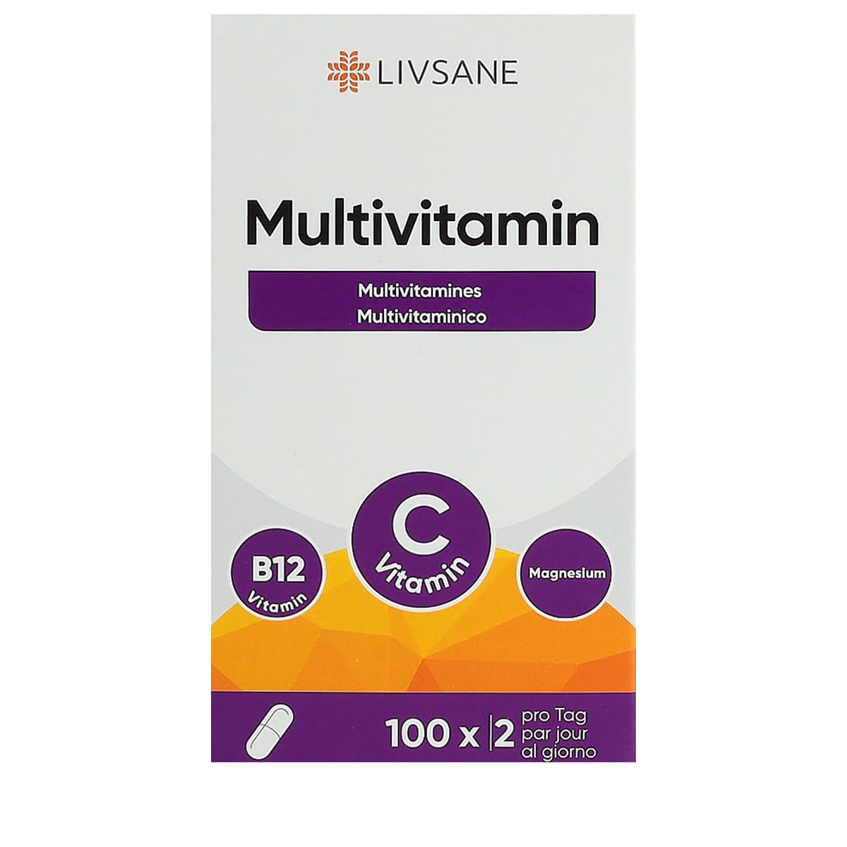 Multivitamines - 100 capsules