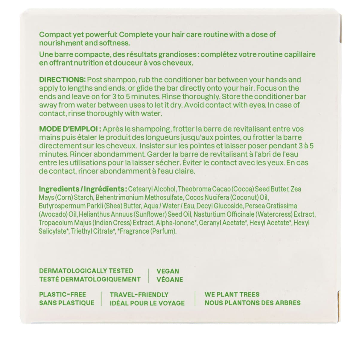 Conditioner bar nourishing pear & amber
