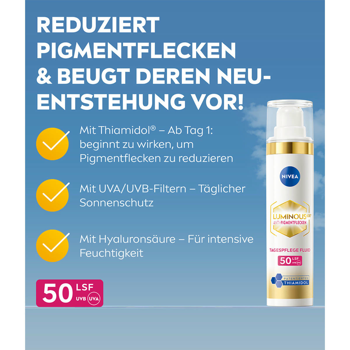 Anti-Pigmentflecken Tagespflege Fluid LSF 50