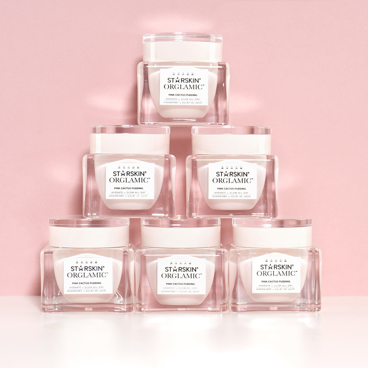 Orglamic Pink Cactus Hydrating & Glow Mini Pudding