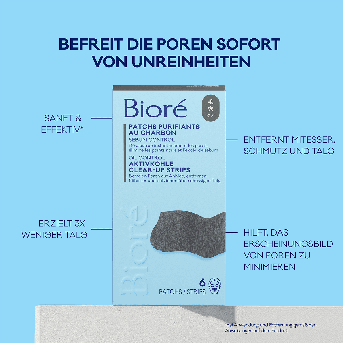 6 Patchs Purifiants