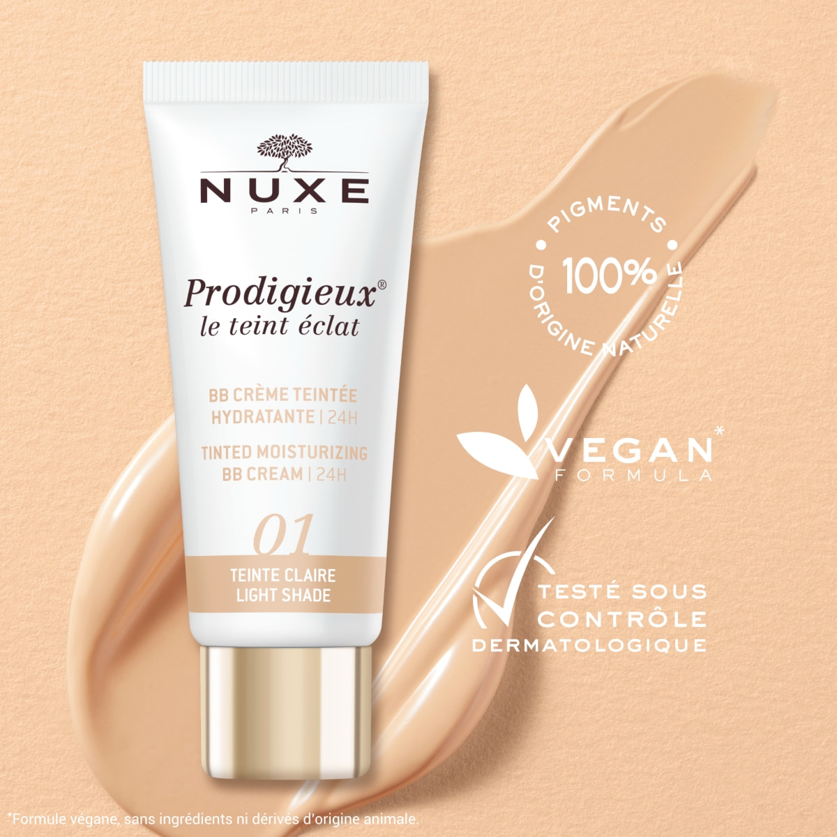Le Teint Éclat BB Crème Teintée Hydratante | 24H 