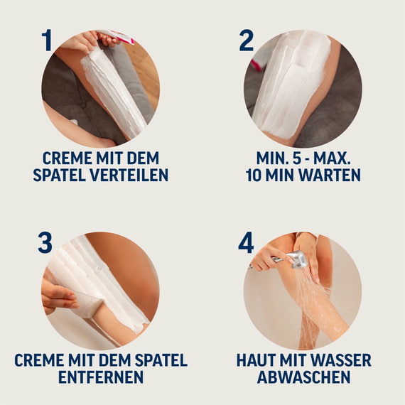 Haarentfernungscreme sensible Haut