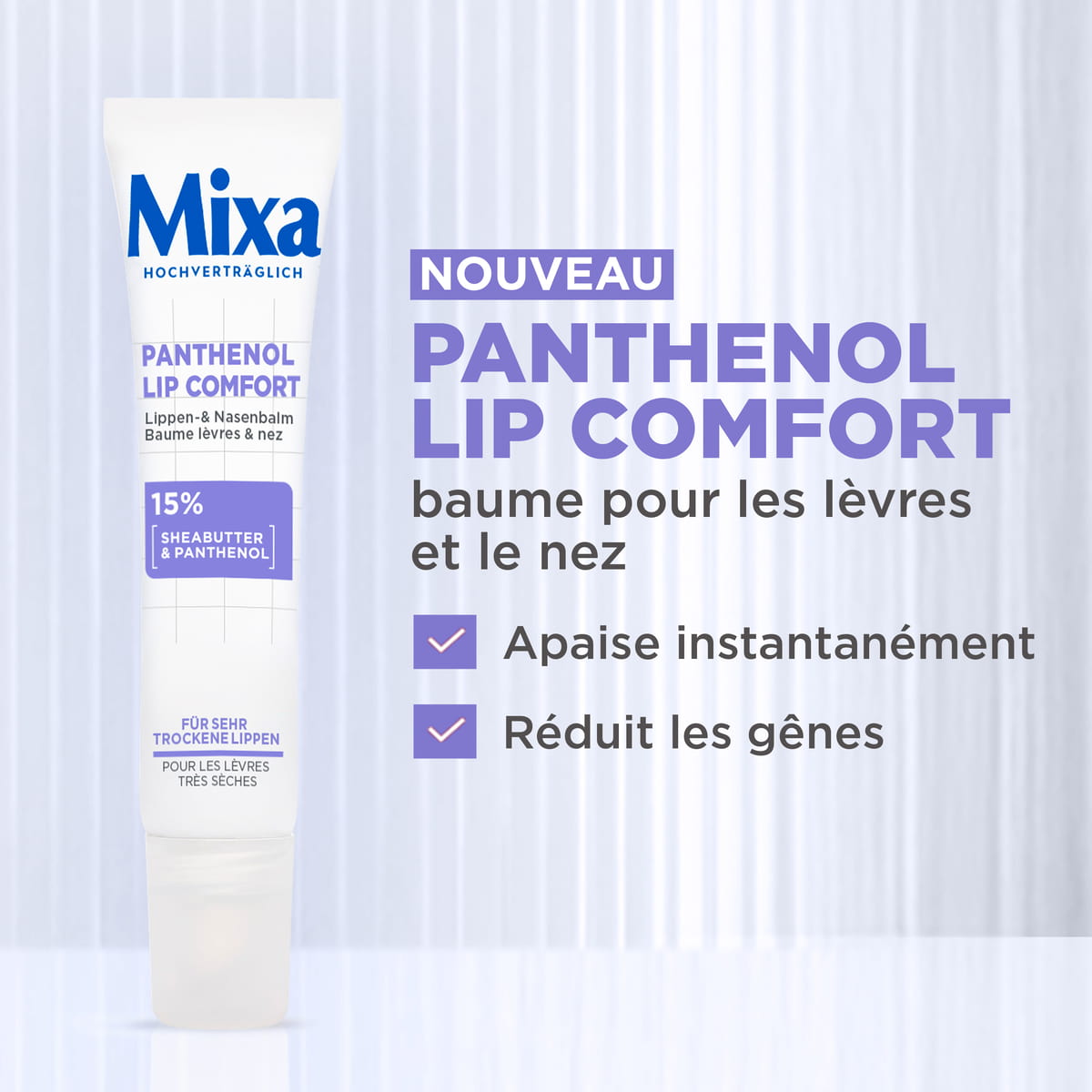 Panthenol Lip Comfort+ Balm