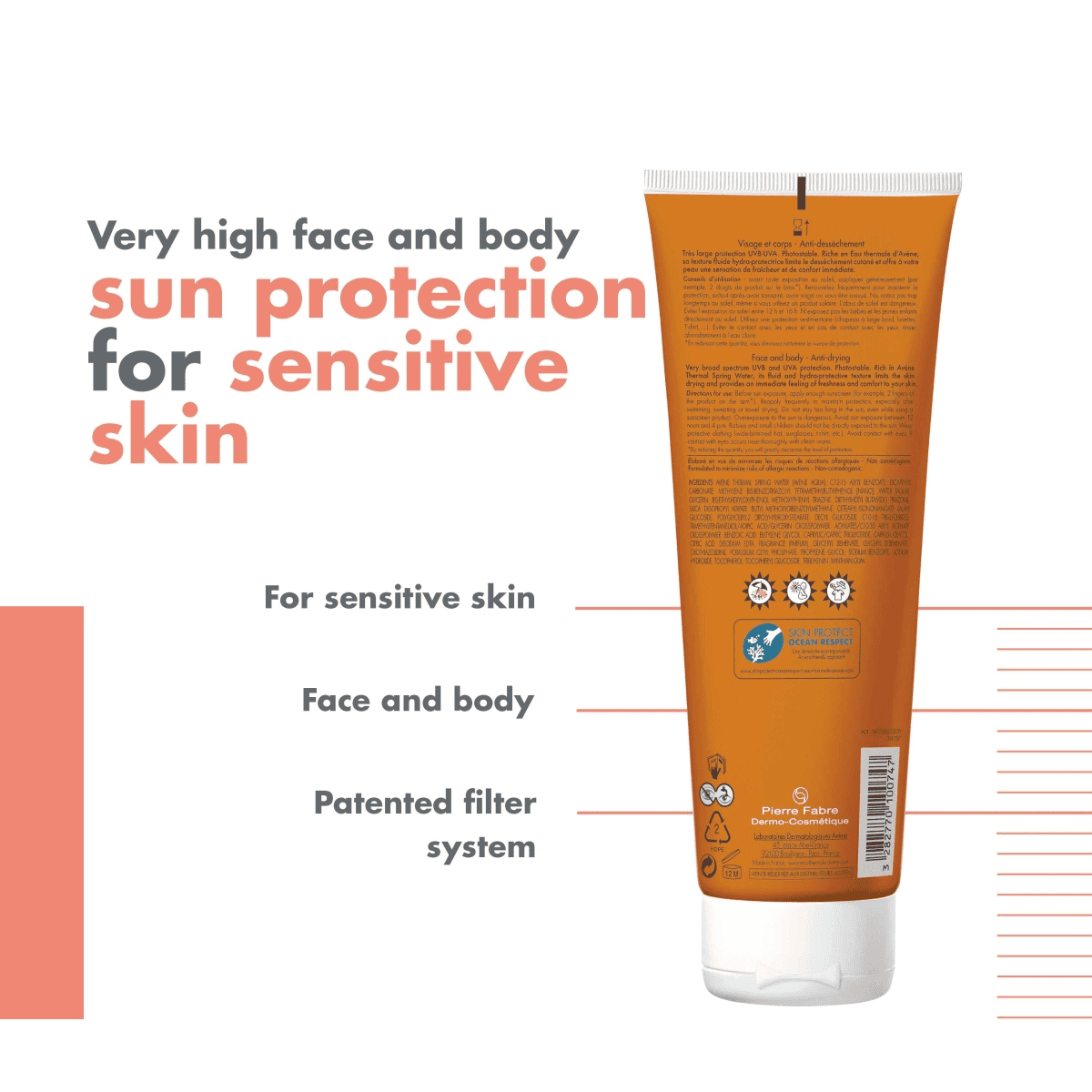SPF50+ sun milk