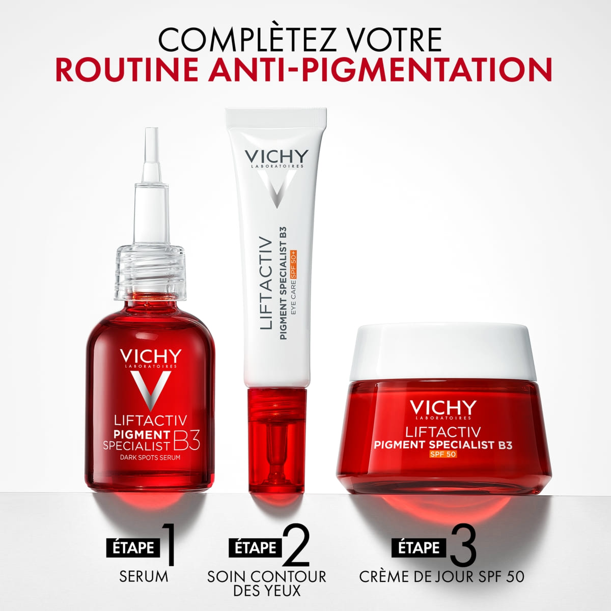 Pigment B3 soin des yeux SPF50+