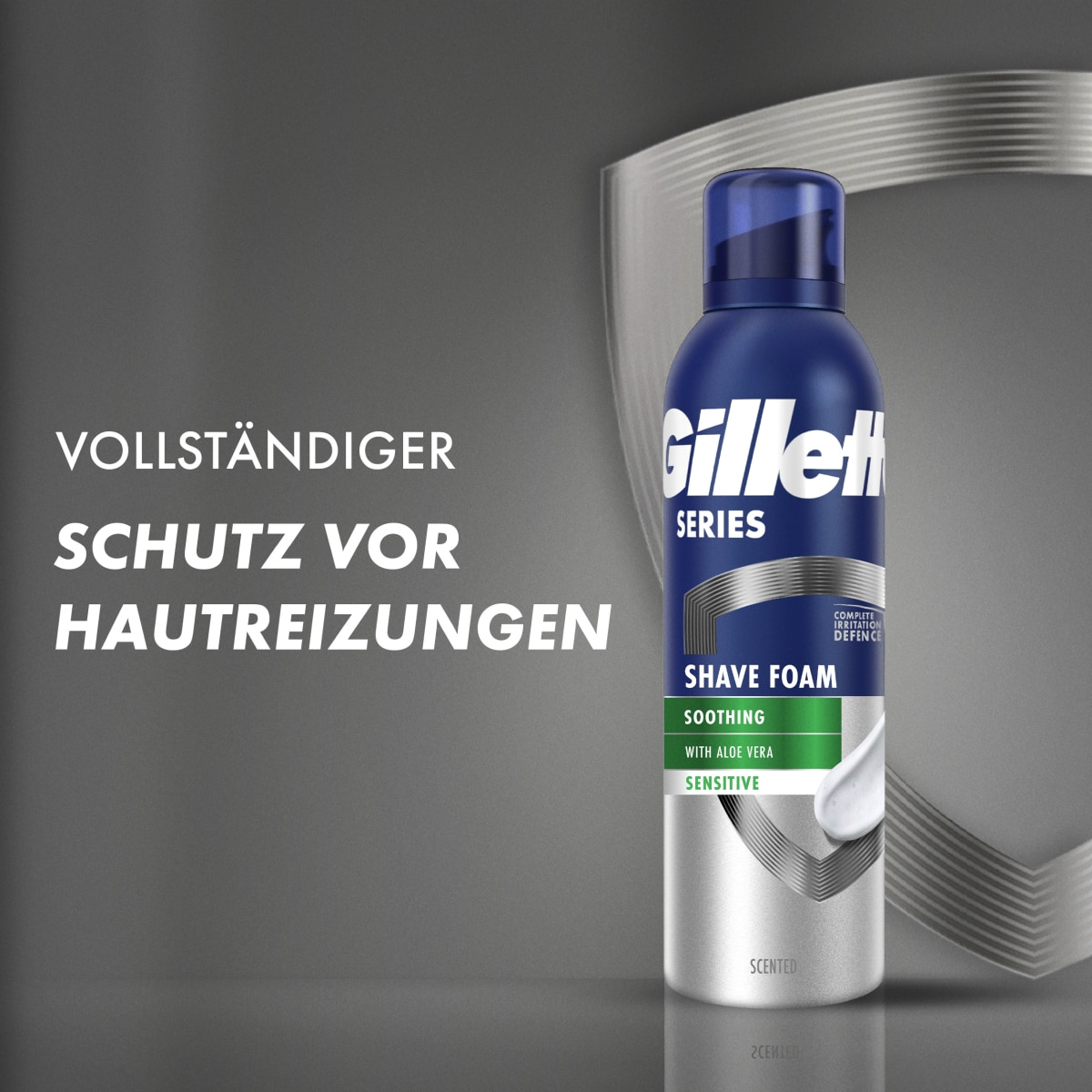 Sensitive Rasierschaum