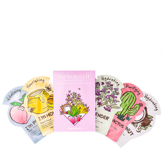 I'm Worth It Face Mask Set 5 Stk.