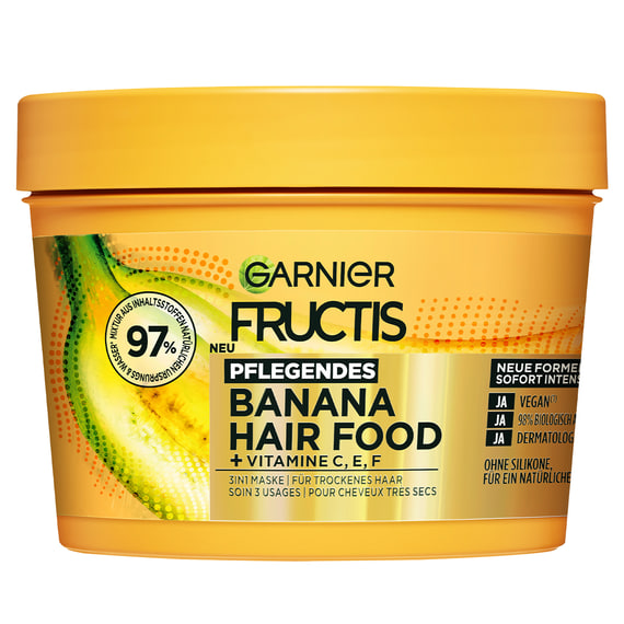 Banana Hair Food nutriente - Maschera 3 in 1