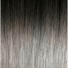 Full Head Extensions 50/55 cm - 1B/1006, Black/Silver