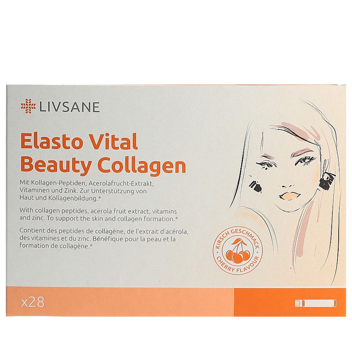 Elasto Vital Beauty Collagen - 28 Ampoules