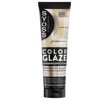 Coloration soin blond platine