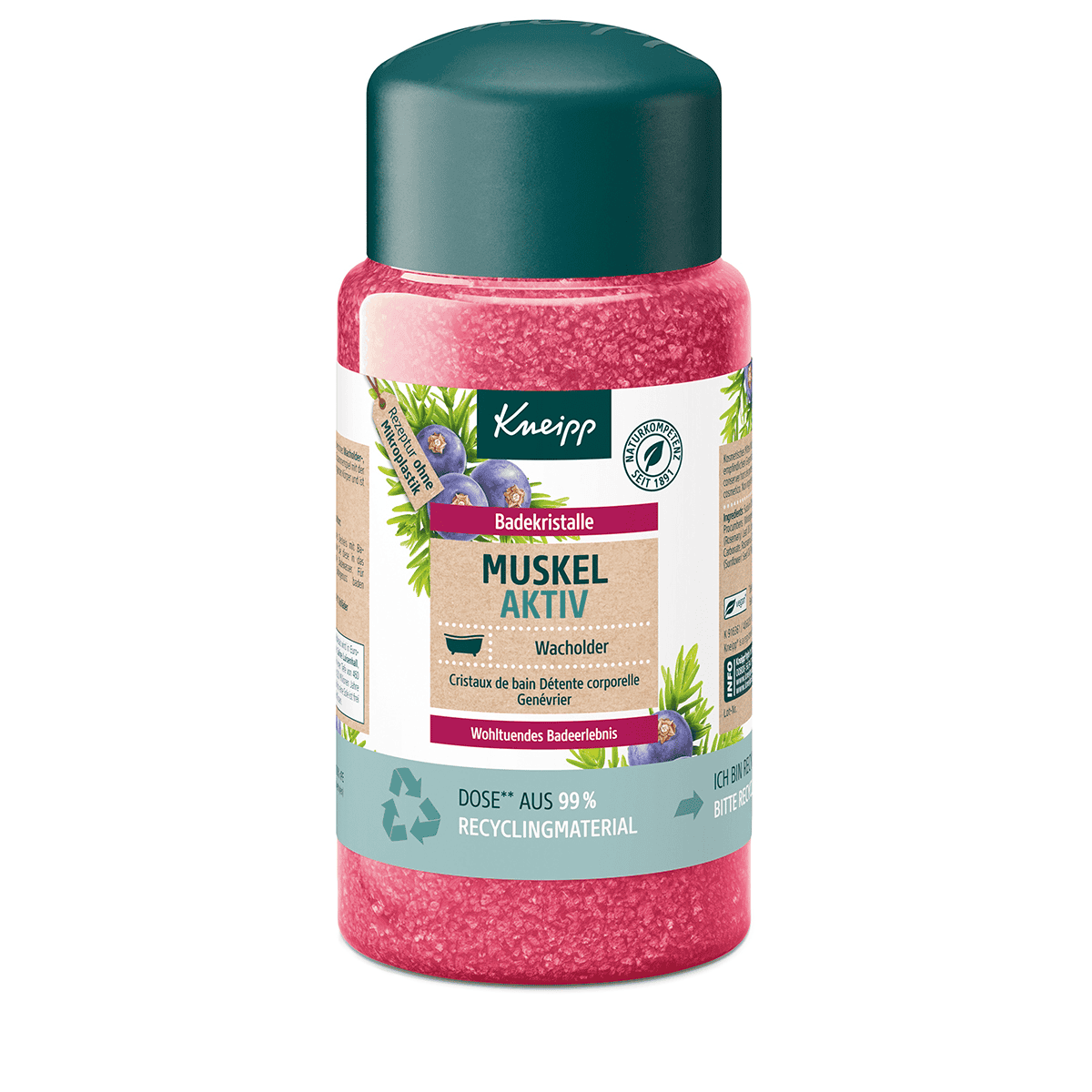Cristaux de Bain Action Musculaire - Bidon