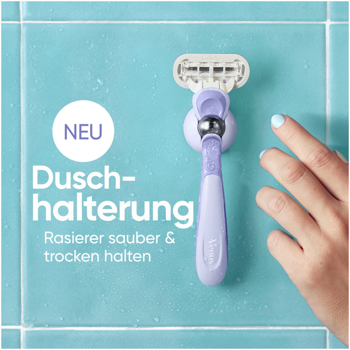 Extra Smooth Swirl Rasierer mit 1 Klinge & Duschhänger