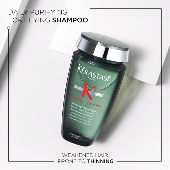 Shampoo da uomo Bain Force per capelli diradati