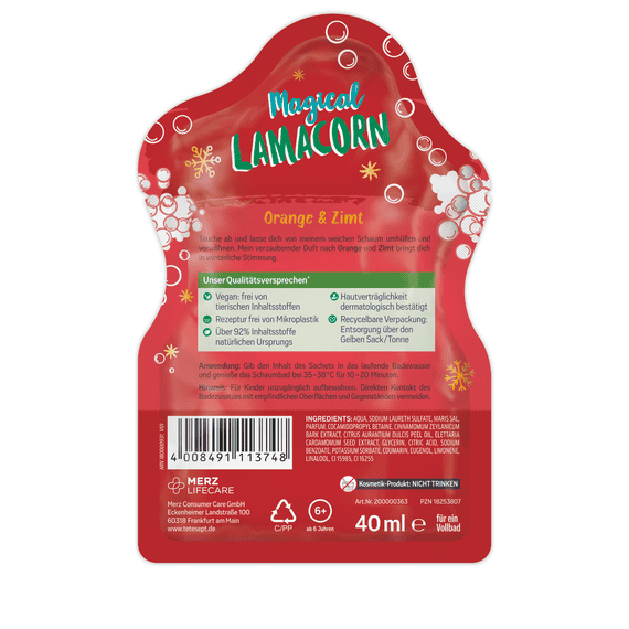 Foam Bath Magical Lamacorn
