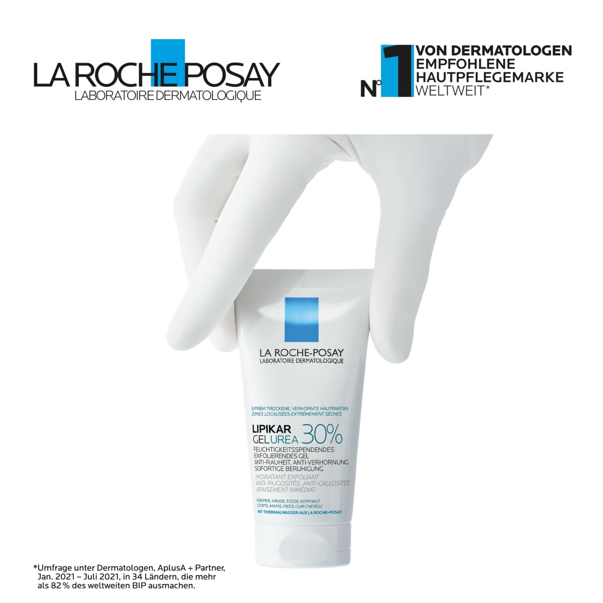 Feuchtigkeitsspendendes Exfolierendes Gel Urea 30%