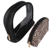Beauty case 2 in 1 maculato 2pz