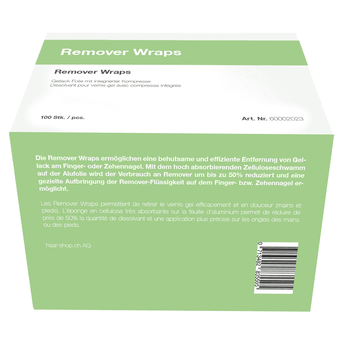 Remover Wraps 100 pcs.
