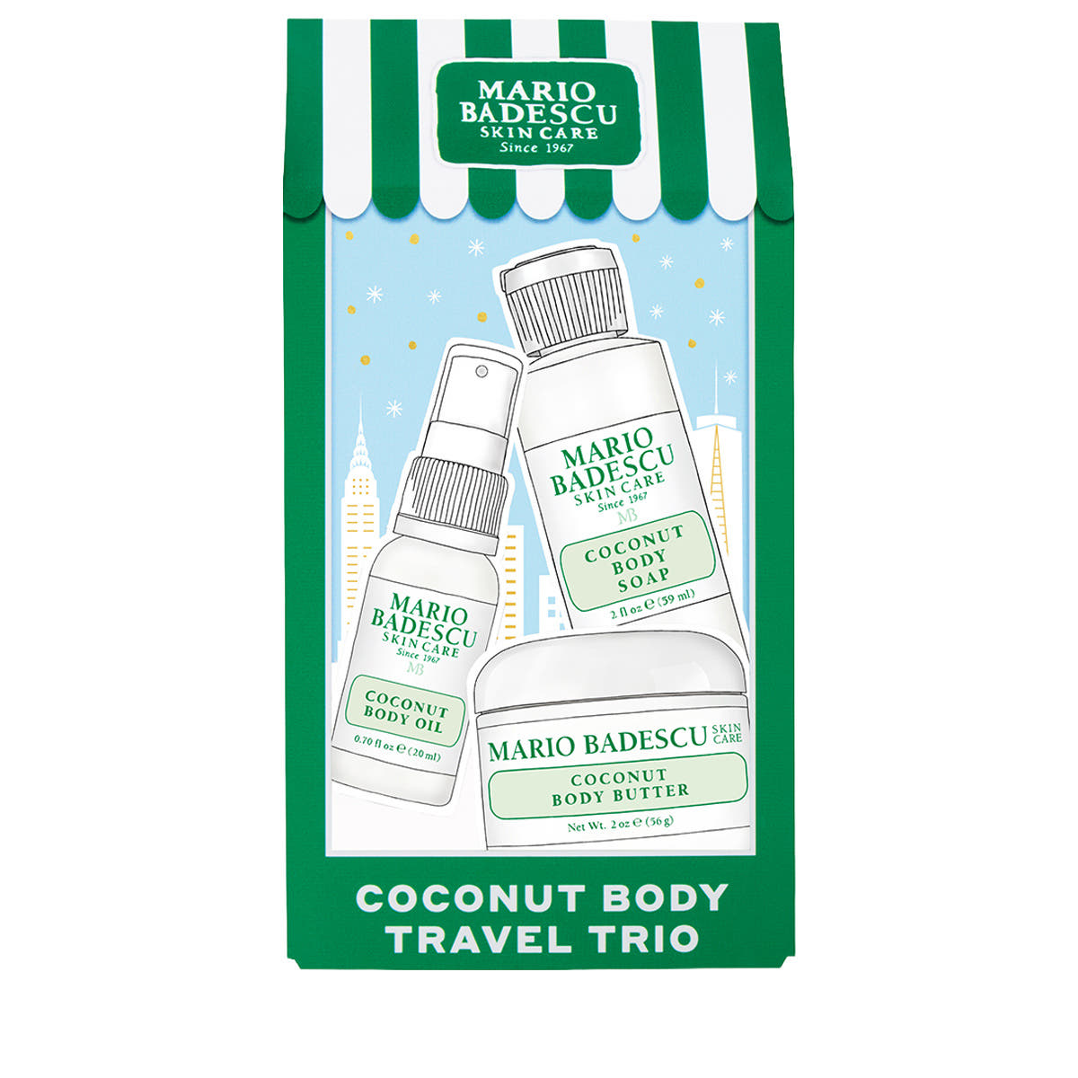 Coconut Body Travel Trio